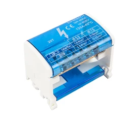 Enhanced Power Distribution Din Rail Terminal Block - Modular Connection System (One Size)