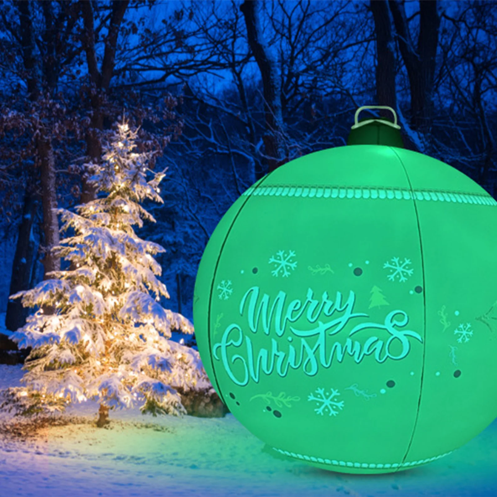 Hot Sale 60cm Outdoor Christmas Inflatable Decorated Ball Pvc ...