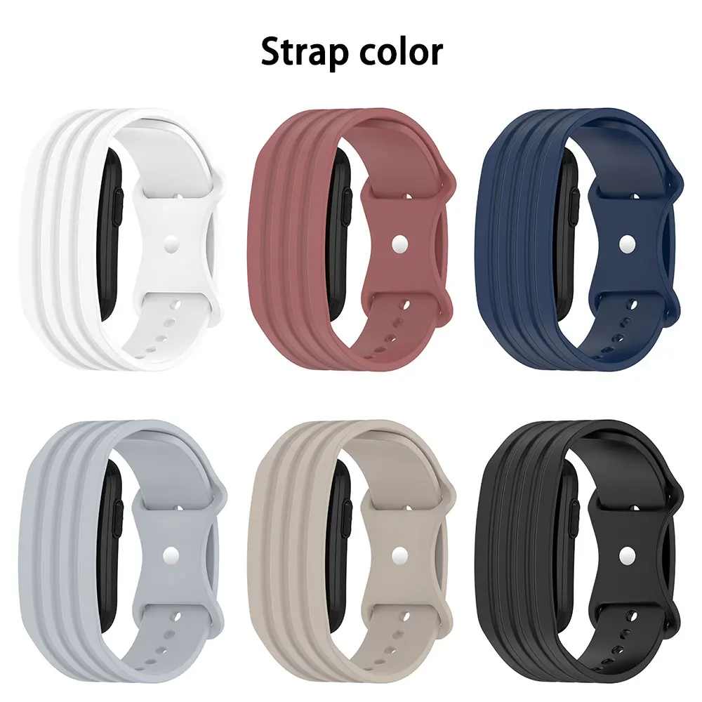 Silicone Waterproof Durable Replacement Wrist Strap in Figure-8 Style