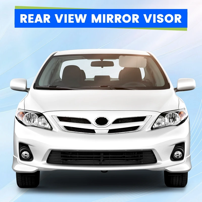 Car Interior Sun Visor With Mirror Sun Shade Left Driver for Toyota Auris Corolla 2007-2013 car sun visor
