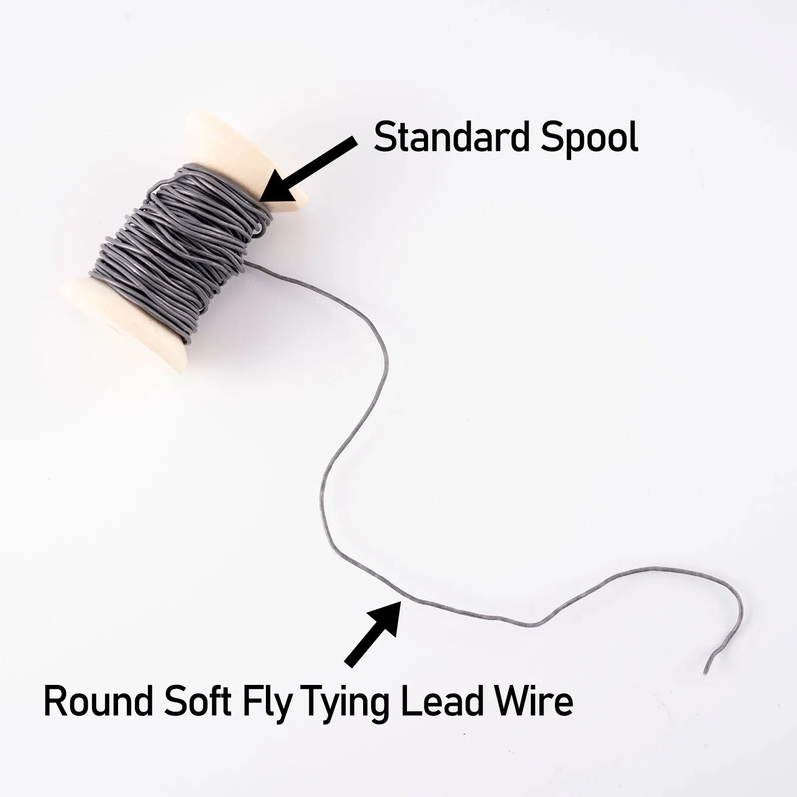 6 Spools Fly Tying Lead Wire Soft Round DIY Fly Tying Material for Tying  Nymph Streamer Flies Body 0.5mm/0.7mm/1mm Weight Line