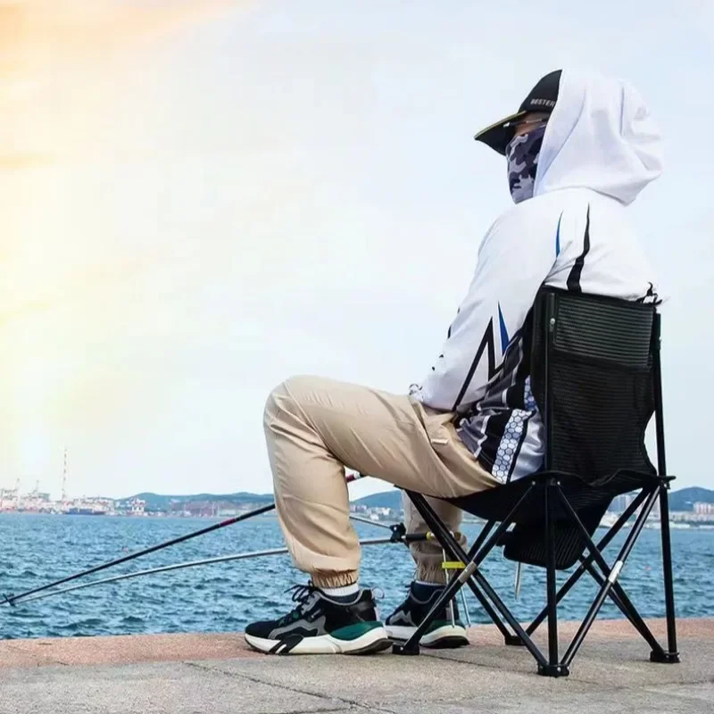 Portable Folding Camping Chair Outdoor Camping Chairs Beach Fishing Chair Ultralight Travel Leisure Hiking Picnic Seat Tools