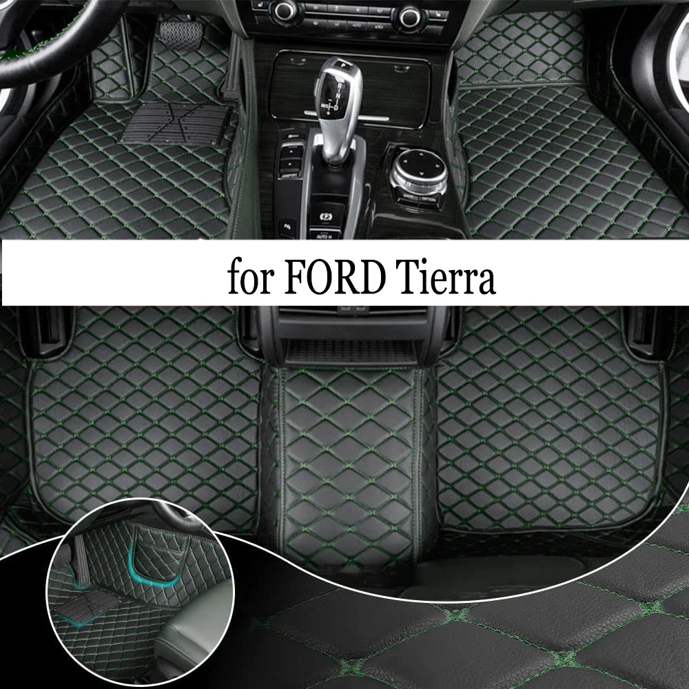 

Автомобильный напольный коврик для FORD Tierra 2009-2016 года, Модернизированная версия, аксессуары для ног, ковры