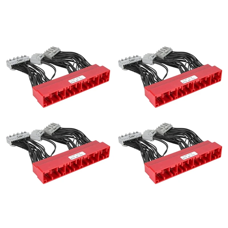 

4X OBD Conversion ECU Harness, For Honda Civic Acura OBD2A To OBD1 Harness ECU Jumper Conversion Wiring