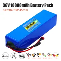 Aleaivy 36V 10Ah 10S2P 18650 batterie 42V adapté aux outils de mobilité électrique 350W 500W 750W avec batterie au lithium intégrée 1