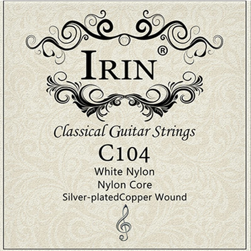 IRIN Set of 6 Nylon Guitar Strings - Classic Guitar Instrument Accessories