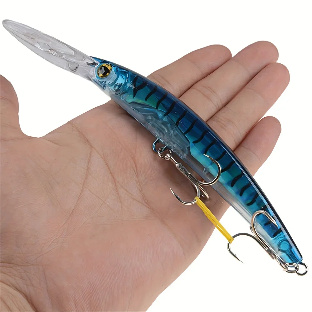 1Pcs 24g Sinking Minnow Lure - 17cm/6.69inch - The Ultimate Wobbler Fishing Lure for Bass Pike & Carp