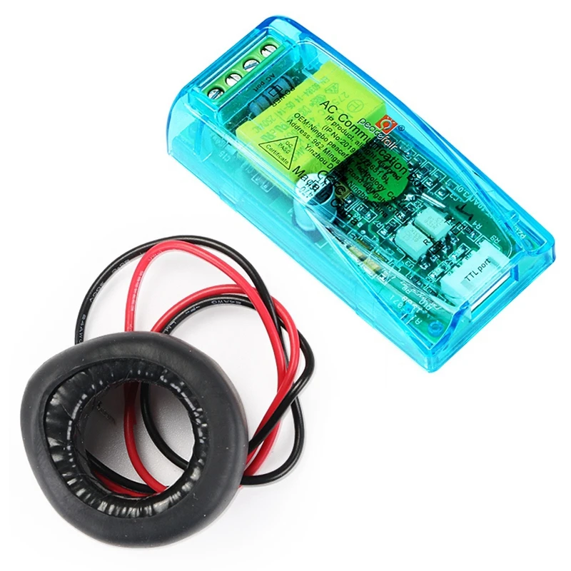 

Peacefair PZEM-004T Latest Version TTL Modbus-RTU Power Energy Watt Meter AC 220V 100A Electricity Volt Amp PF Frequency