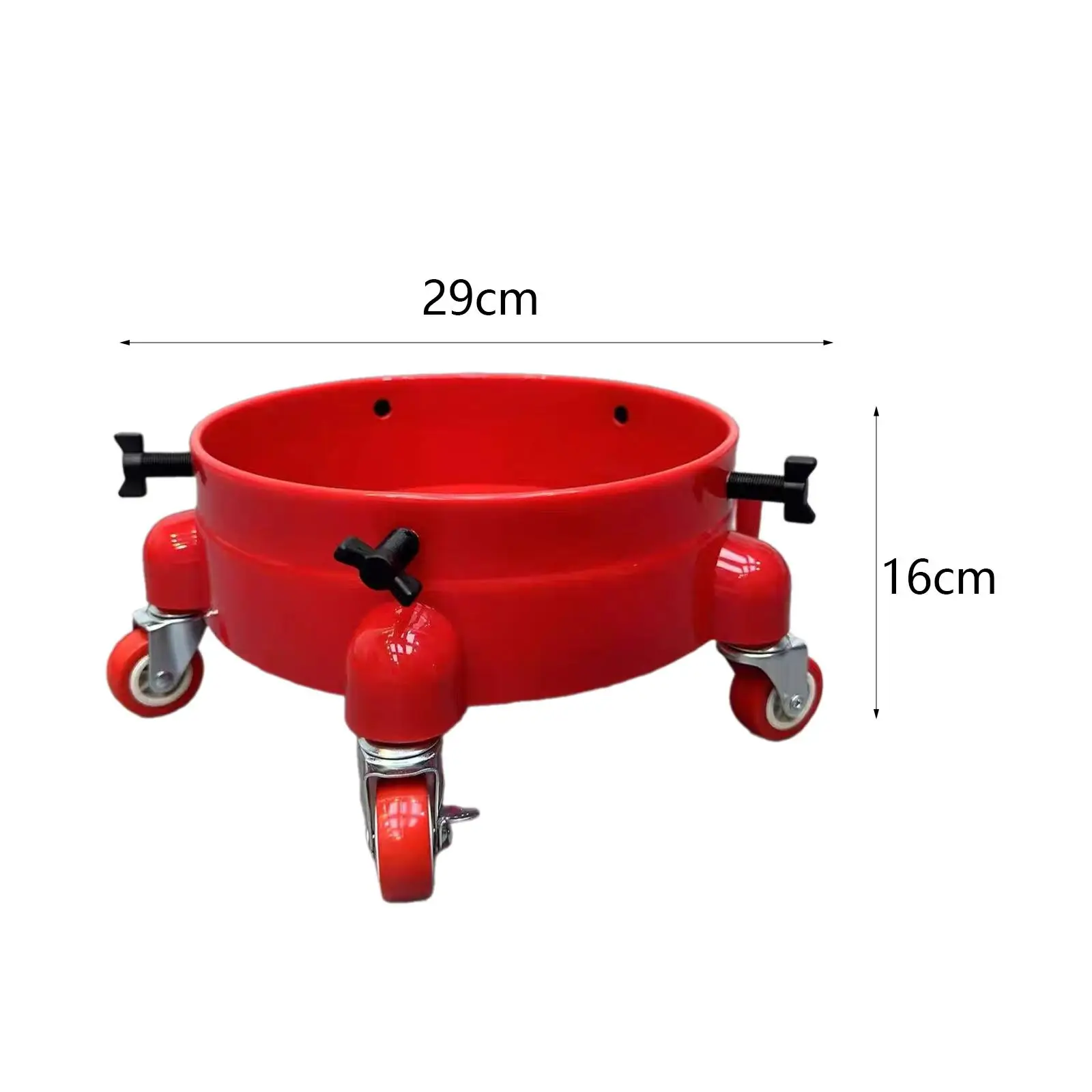 Rolling Bucket Dolly Rolling Bucket Dolly Round for Car Washing Painting Assistance Cleaners