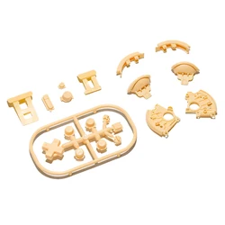 Premium Custom Full Button Set for Nintendo Switch Lite - ABXY, L, R, ZL, ZR Triggers (Yellow)