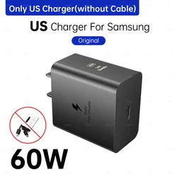 Samsung Original 60W PD Fast Charger Adapter - Only US Charger