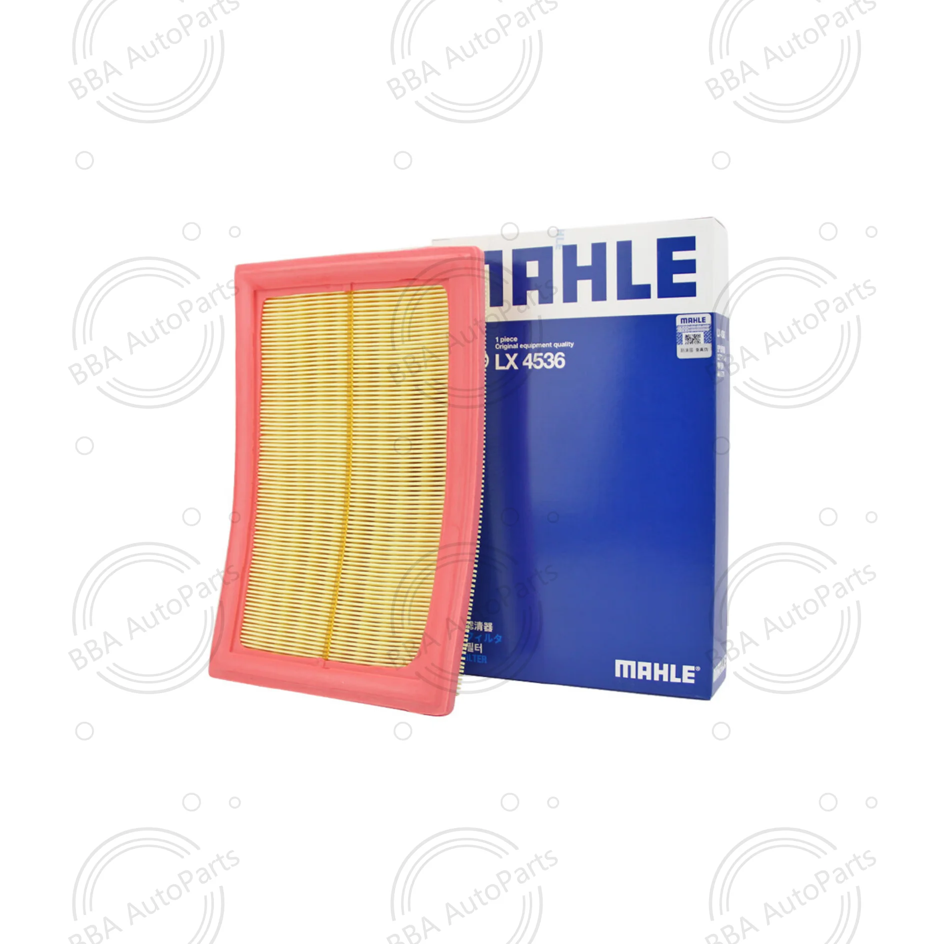 Mahle LX4536 LX3811 air filter for Benz C180L C200 C260L C300 E200 E300 GLC200 with OE A2740940204 A2740940104