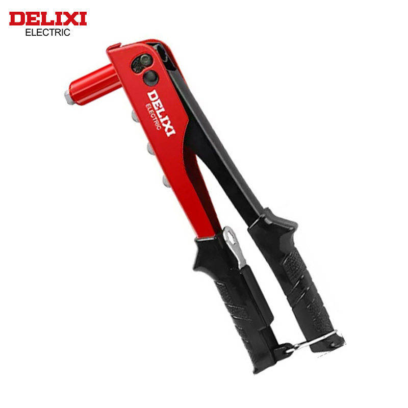 DELIXI ELECTRIC Rivet Gunï¼Manual Professional Pull Gun High Lever More labor-savingï¼TighteningandRiveting of Metal SheetandPipe