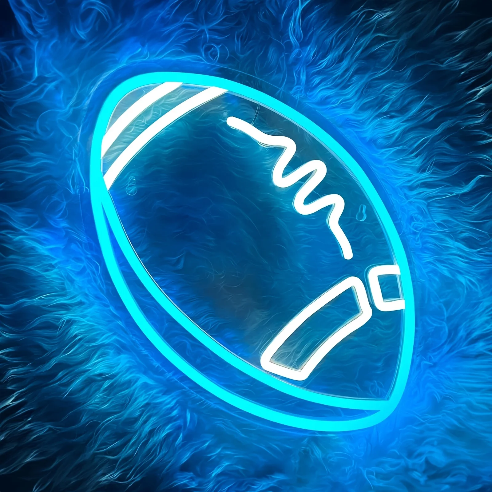 

Football Neon Sign, LED Cool Rugby Neon Signs For Teens Bedroom Gamer Room Art Decor, For Birthday Party Christmas Decoration