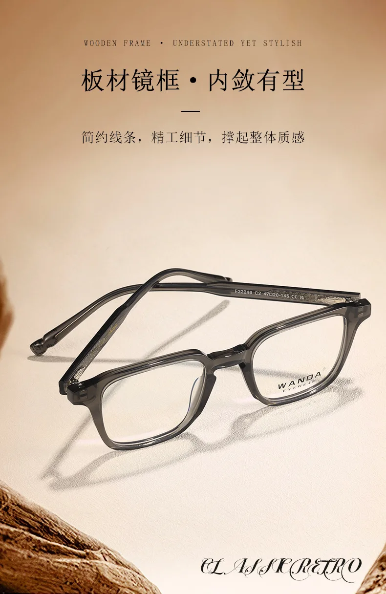 Reven Jate Women's Full Rim Square TR 90 Alloy Eyeglasses 22246 - Image 2