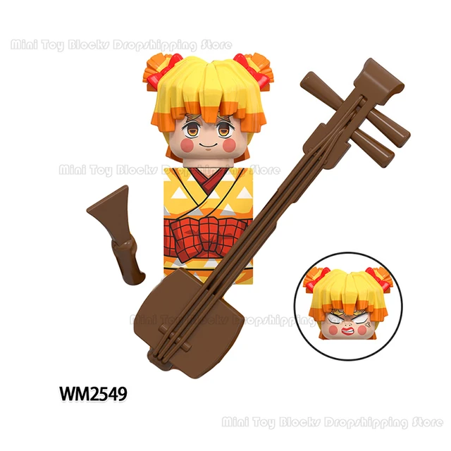 WM6162 WM6163 WM6138 Demon Slayer Daki Giyuutarou Douma Kibutsuji Muzan  Anime Blocks Mini Action Toy Figures Assemble Kids Gifts - AliExpress