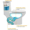 One-Piece Toilet Cyclone Flush Dual Flush 1.1/1.6 GPF Comfort Soft-Close Seat Ivory White, 12" Rough-In, 27.6 x 14.6 x 28.5 5