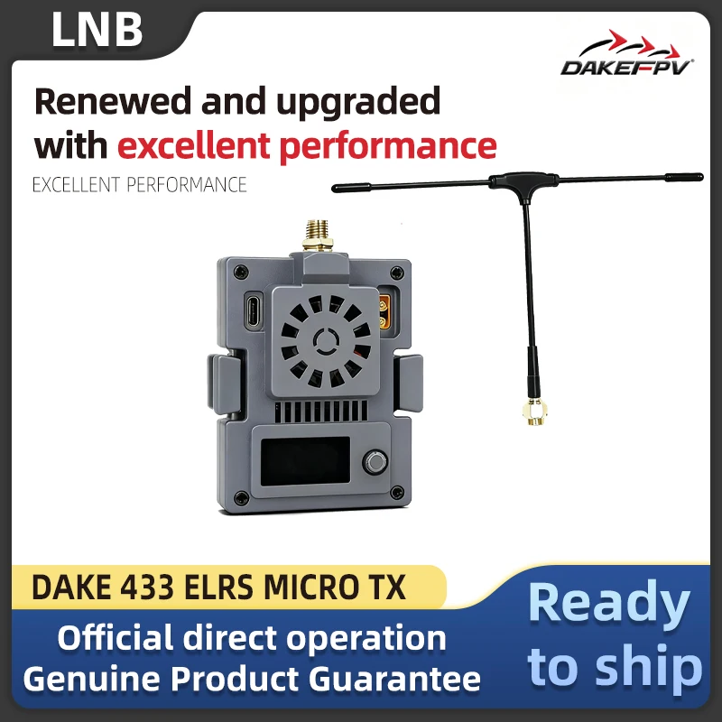 Module ELRS 433/915 MHz 2W Micro TX pour FPV Drone