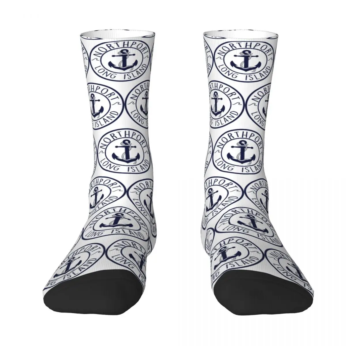 

Northport, Long Island Anchor Adult Socks Unisex socks,men Socks women Socks