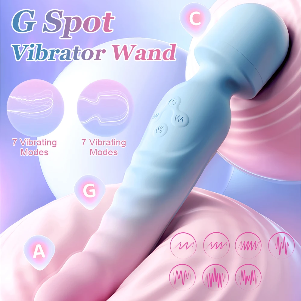 3 IN 1 Mode Powerful Vibrator AV Sex Machine Magic Wand Clitoris G Spot Stimulator Female Vagina Massager Woman Adults Sex Toys