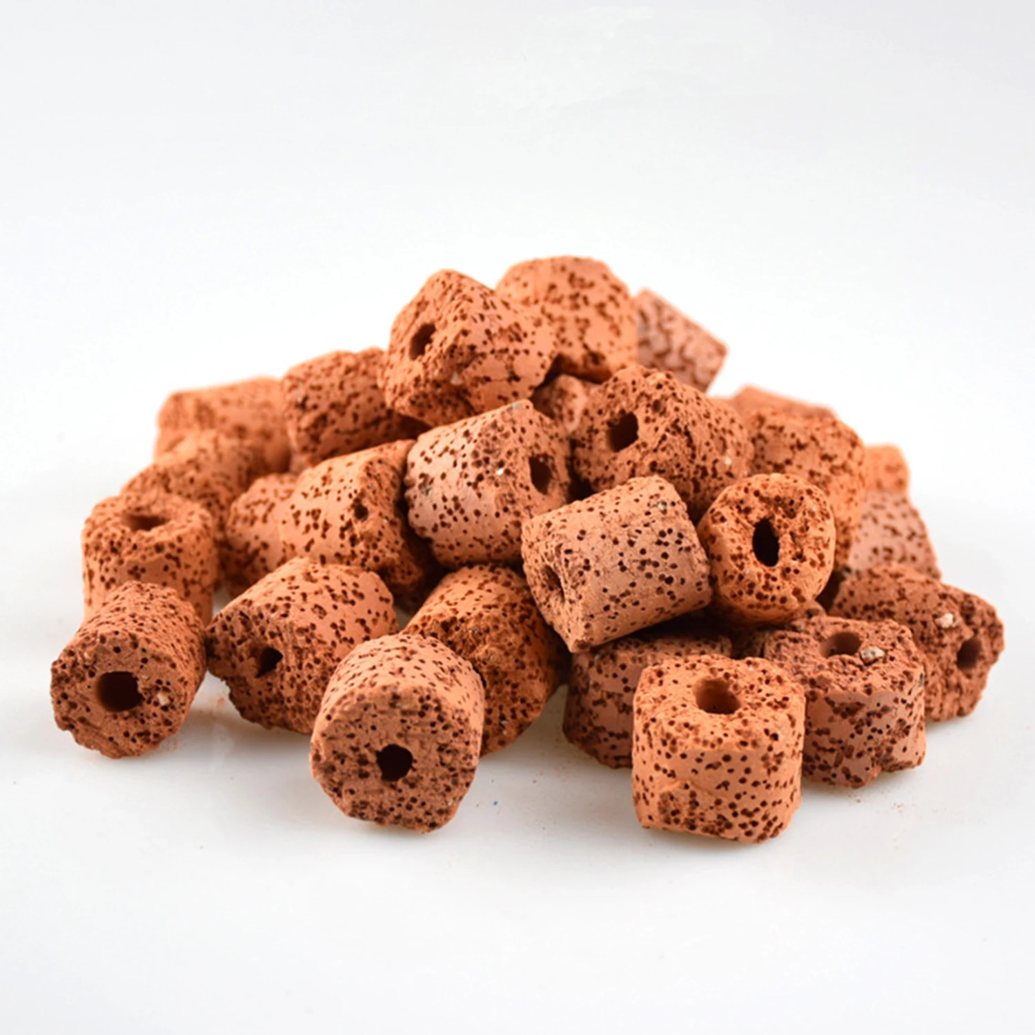 250g/bag Aquarium Filter Media Activated Carbon Ceramic Ring Aquarium Bio Ball Filter Water Quality Fish Tank Filter Accessories