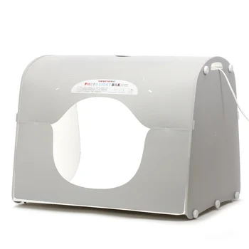 SANOTO Photograph Lightbox Photo Studio Manicure Foto Softbox LED Photo Light Box Dimmable Tabletop Shooting Tent Kit