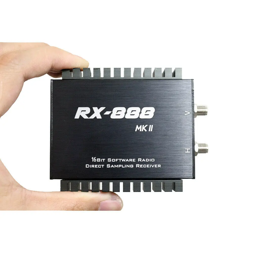 

RX-888 MKII ADC SDR радиоприемник 16 бит прямая выборка 32 МГц HF UHF VHF R828D