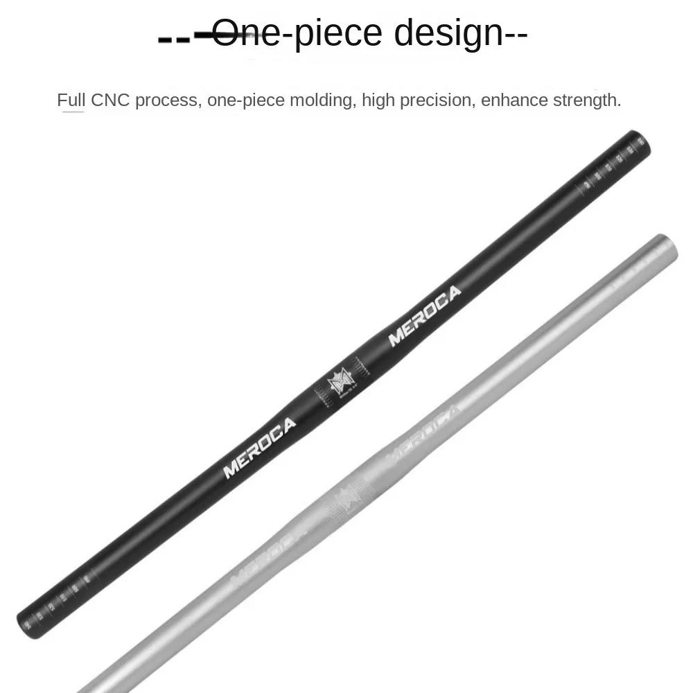 Langlebiger MEROCA Fahrradlenker Straight/Swallow Fahrrad Riser Lenker Aluminiumlegierung Fahrradteile Fahrradzubehör – Detail 6