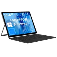 11.6 INCH  PAD1162  WINDOWS 10 Tablet PC 64 Bit 4GB DDR3-RAM 64GB eMMC N3350 CPU Dual  Core 1920 x 1080 Pixel Type C HDMI-Com 1