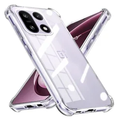 Transparent Shockproof TPU Protective Case with Reinforced Corners for OnePlus 11 (Transparent)