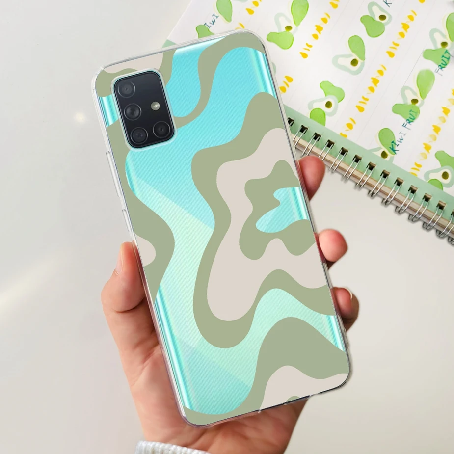 Stylish Painted Soft Silicone Phone Case with Bumper