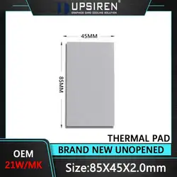 High-Quality 21W Thermal Silicone Cooling Pad (85x45x2.0mm)