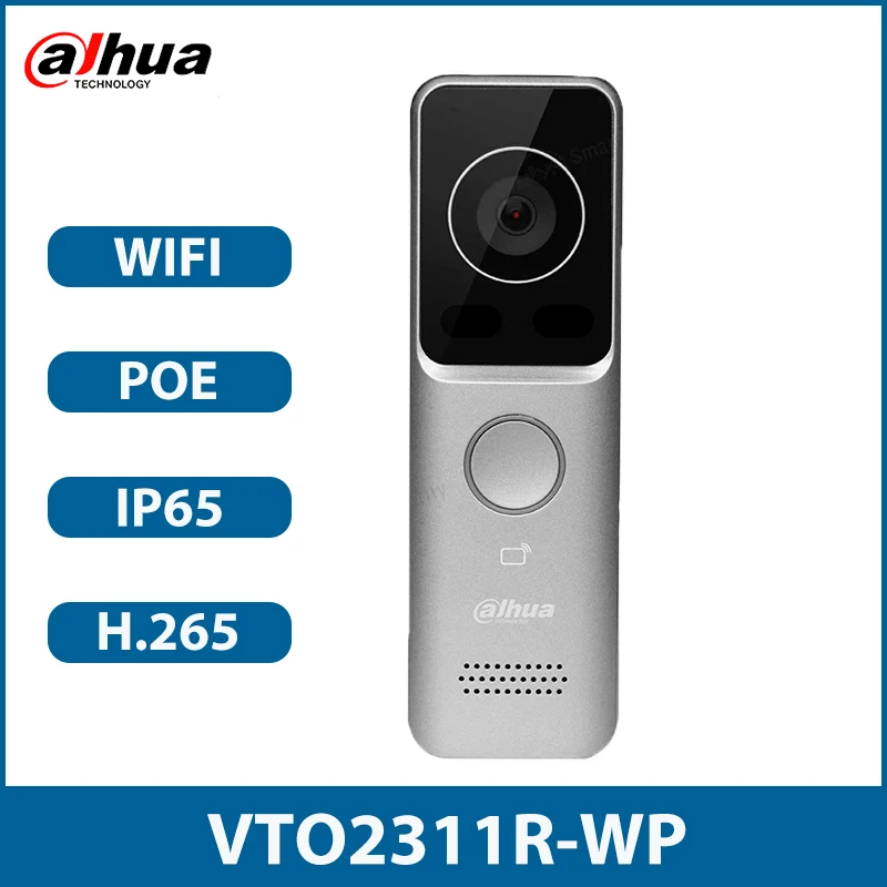

Dahua Wifi Villa Door Station 1080P Outdoor Doorbell Camera Wireless Two-Way Video APP Unlock SD Card Video Intercom VTO2311R