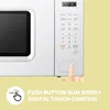 Retro microwave oven, 11 power levels, fast multi-stage cooking, turntable reset function kitchen timer, fast cooking 6