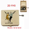 New Printed La La Land Wooden Music Box 18 Tones Accept OEM Text Picture Musical Gifts for Girlfriend Couple Birthday Party 3