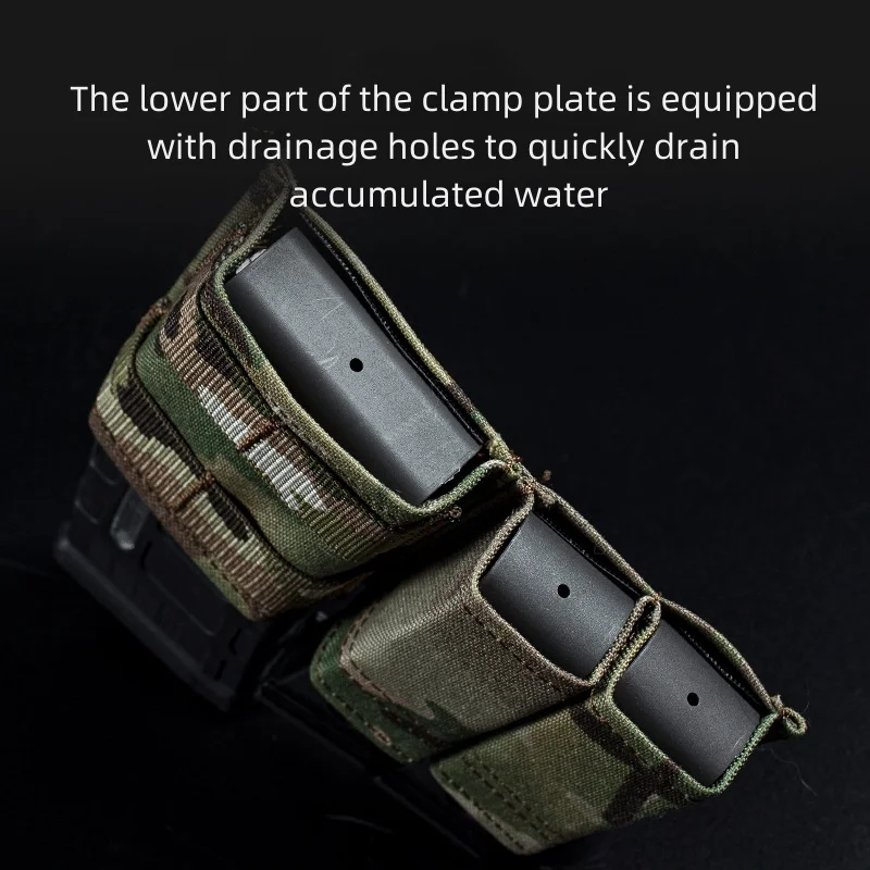 9MM+5.56 Hunting Bullet Bag FAST Dual 9MM+5.56 Camouflage Feature Pack Multi-purpose molle Outdoor Tactical Bag