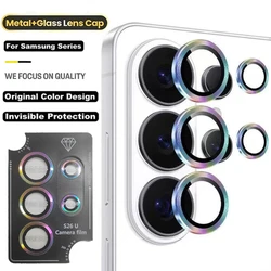 Premium Individual Metal Lens Protectors for Samsung Galaxy Ultra Series - Easy Installation (Multicolored)