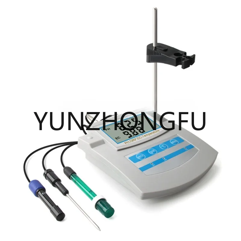 

Temperature Benchtop Tester Meter for Swimming Pool, Aquarium, Laboratory PHS-26C 6 In 1 Water Quality Monitor PH ORP TDS EC CF