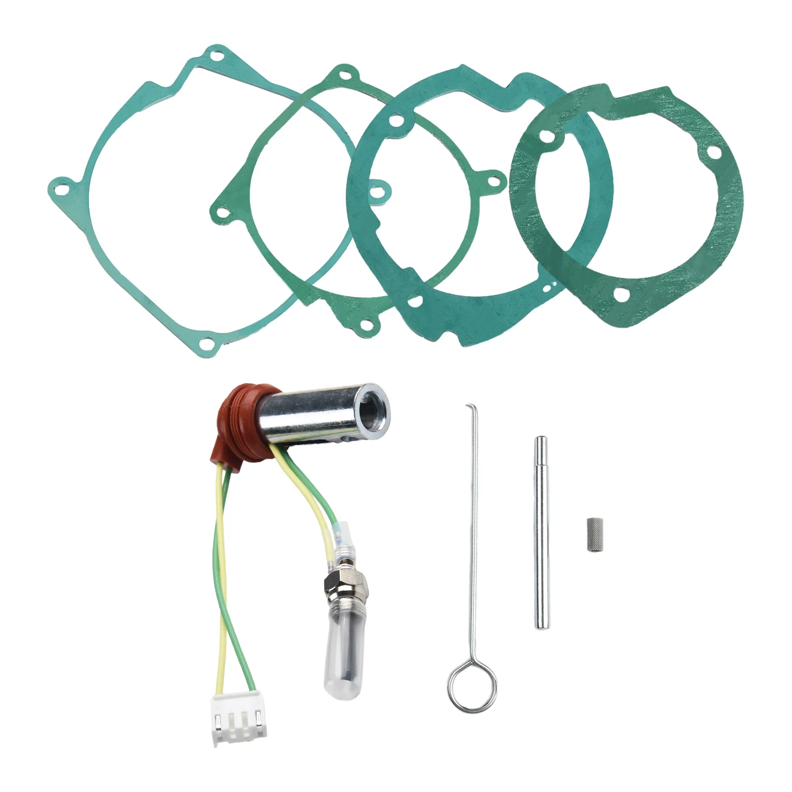 

9pcs 12v Car Air Diesel Engine Gasket Ceramic Electric Heating Ceramic Gasket Glow Plug Kit For Diesel Heater 2-8KW