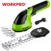 WORKPRO 2 in 1 Electric Trimmer 7.2V/3.6V Lithium-ion Cordless Hedge Trimmer for Garden Power Tools Electric Pruning Shears 1