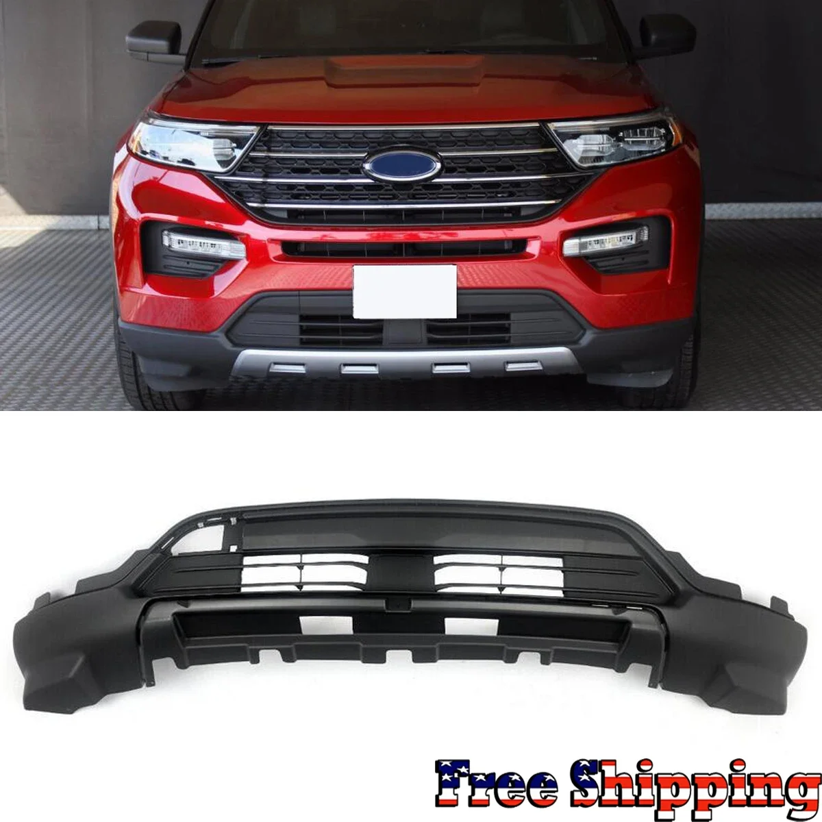 

Передний нижний бампер, задняя крышка для замены модели Ford Explorer 2020-2022