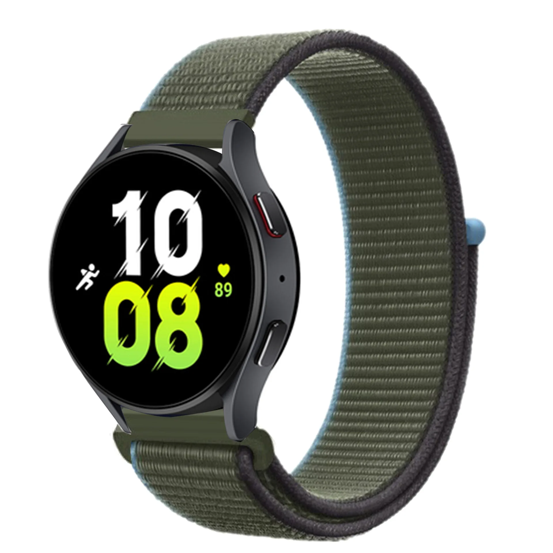 Premium Nylon Loop Watch Strap - Adjustable & Breathable Replacement Band