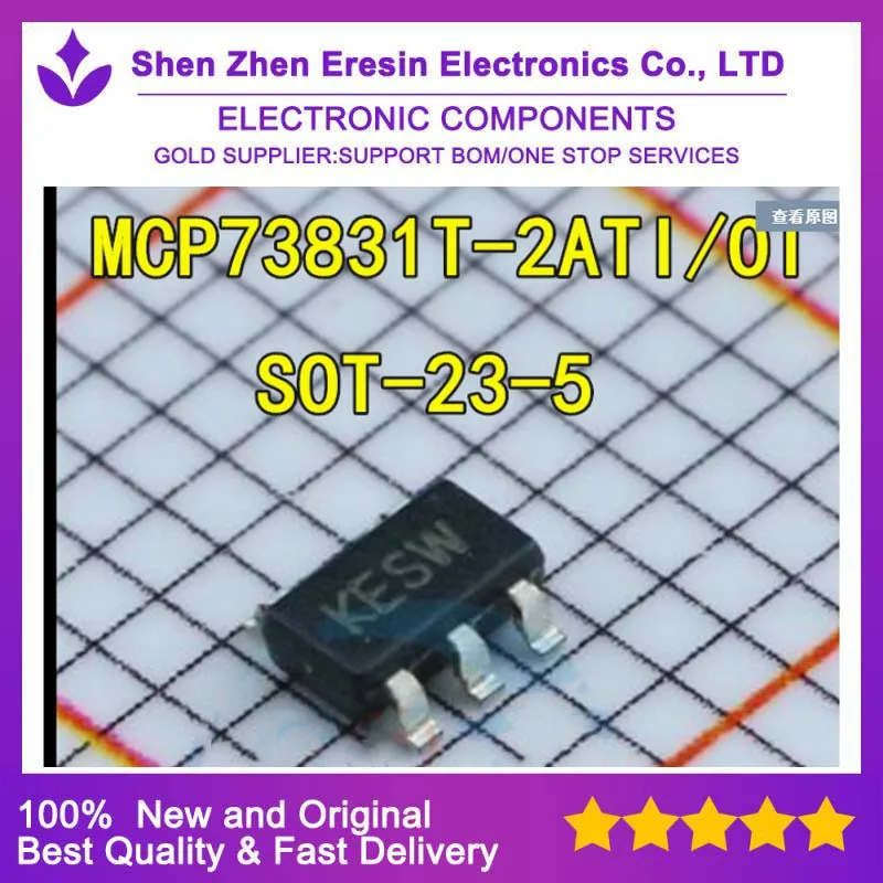 

Free shipping 5PCS/LOT MCP73831T-2ATI/OT SOT23-5 New and original