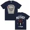 Kendrick Lamar Mustard T Shirts Unisex Harajuku Hip Hop Short Sleeve Popular Music T Shirt Men's Casual Cotton Oversized T-shirt 2