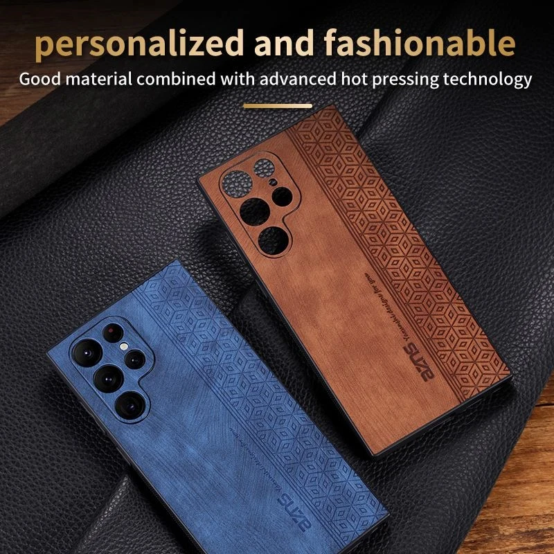 Leather Business Elite Shockproof Phone Case
