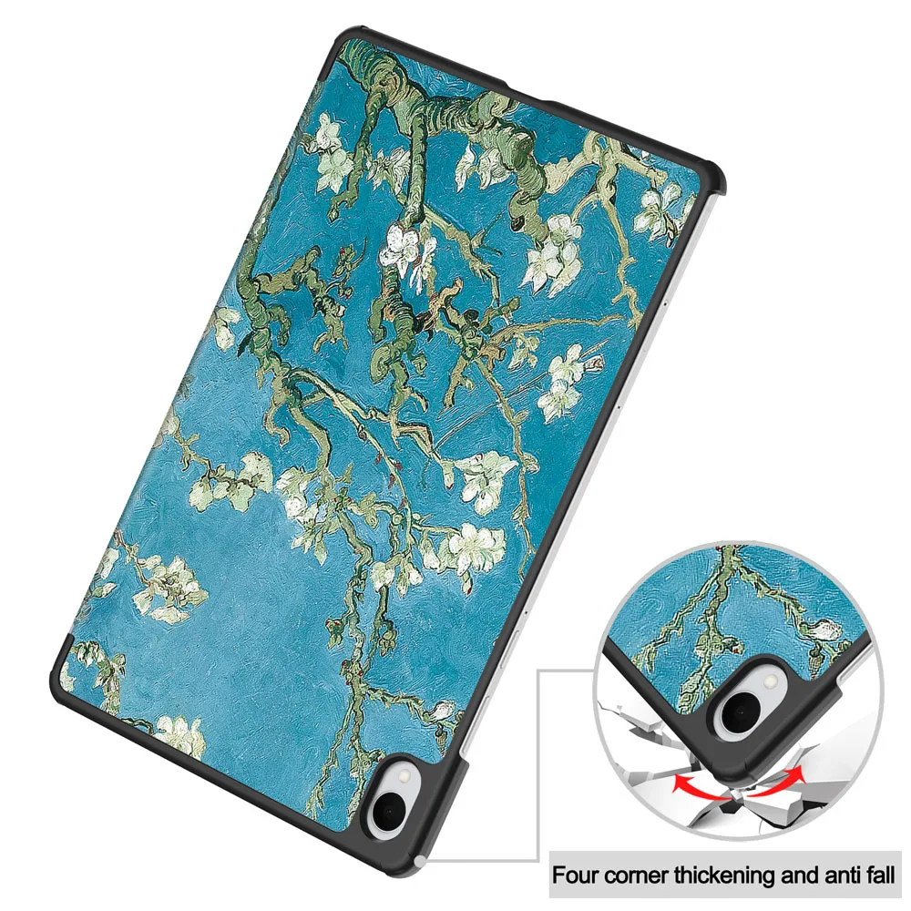 Tri-Fold Shockproof Protective Tablet Case with Auto Sleep/Wake Function