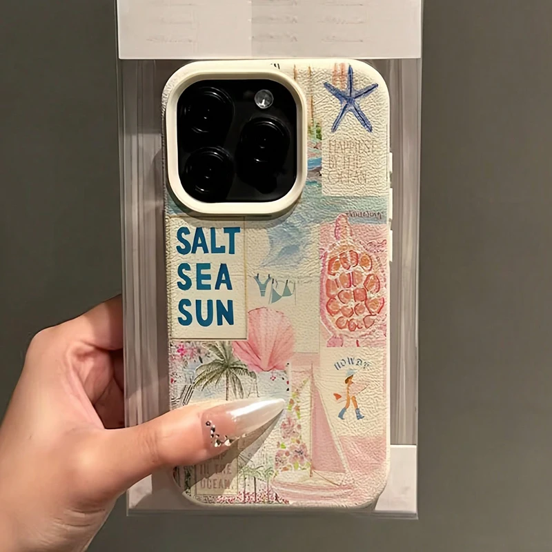 Vacation Style Jellyfish Pattern Phone Case