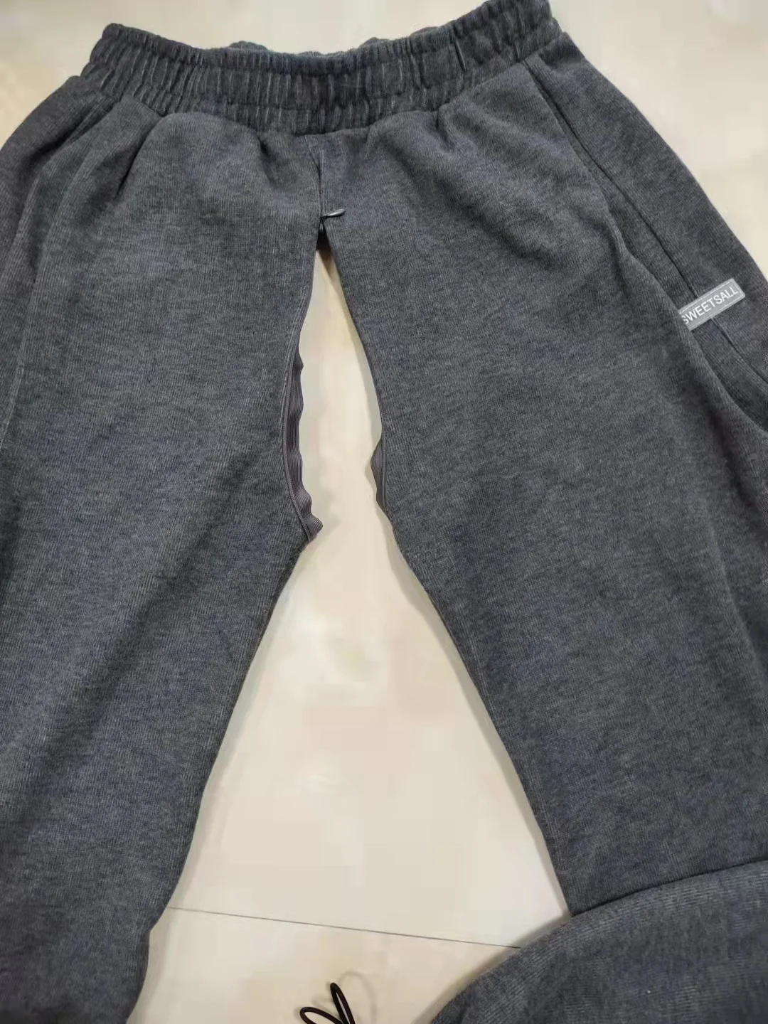 Crotch Zipper Autumn Winter Men 