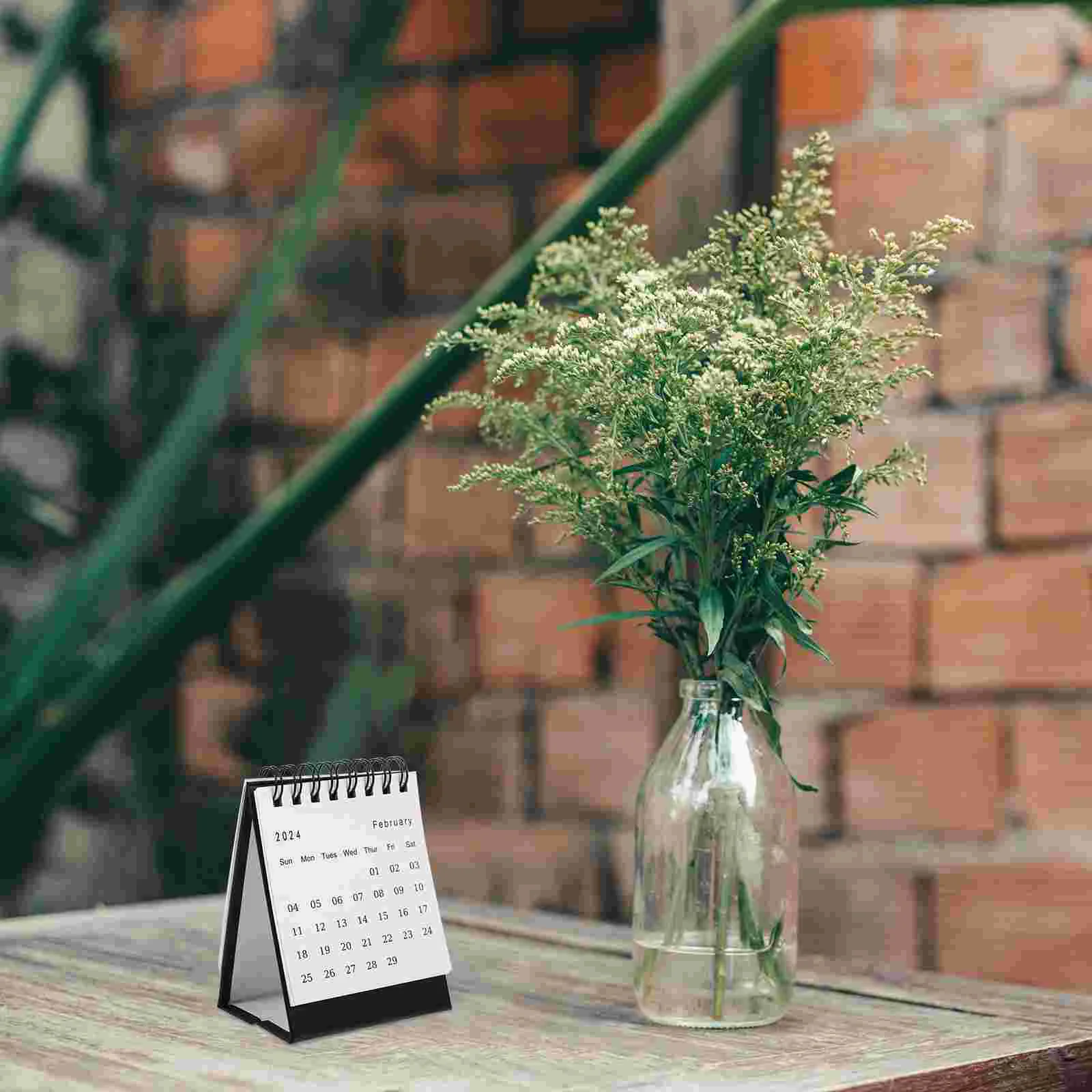 

Calendar Decorative Desk Calendar Small Small Desk Calendar Table Calendar Standing Desk Calendar 2023-2024 for Home Desk Table