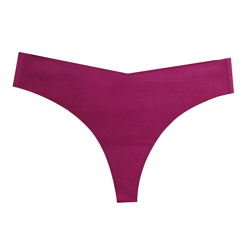 Elegant Ice Silk Seamless Bikini Panties – Soft, High-Elasticity Low-Rise Underwear
